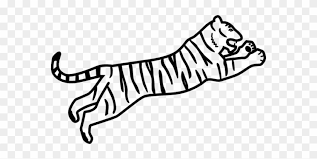 Transparent background tiger clip art. Tiger Black And White Tiger Clipart Black And White Bengal Tiger Easy Drawing Free Transparent Png Clipart Images Download