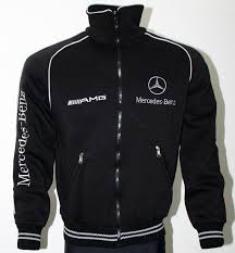 Mercedes Benz Amg Jacket Polar Fleece Coat Veste Blouson Parka Embroidered Logos Ebay Sweatshirt Jacke Cars Clothes Jackets