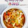 cabbage soup for weight loss từ bakeitwithlove.com