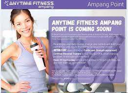 Let's make healthy happen for you! Anytime Fitness Ampang Point Coming Soon