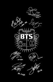 Discover 110 free bts logo png images with transparent backgrounds. Bts Logo Wallpaper Black And White