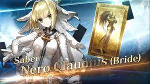 FateGrand Order - Nero Claudius (Bride) Servant Introduction - YouTube