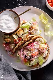 Quick And Easy Healthy Chicken Gyros | Lauren Fit Foodie