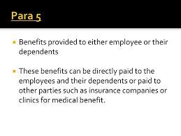 Osha describes the warning line systems with safety monitoring systems as an alternative system of fall protection which are not intended to serve as positive fall. Ppt Frs 119 Employee Benefits Powerpoint Presentation Free Download Id 5756981
