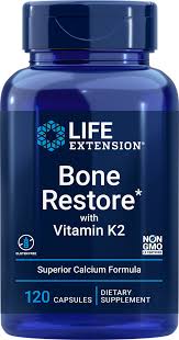 Those related to osteoporosis and those related to coronary heart disease. Bone Restore With Vitamin K2 120 Capsules Life Extension