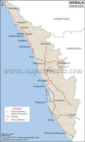 Kerala Rail Network Map