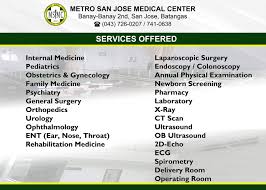Metro San Jose Medical Center Contact Number Medical Center Information