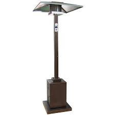 Garden Treasures 38000 Btu Hammered Bronze Steel Liquid Propane Patio Heater Lowes Com In 2020 Propane Patio Heater Patio Heater Gas Patio Heater