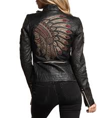 Divergent Leather Jacket Affliction Clothing