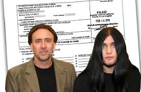 Cage, 47, looked dapper in a black suit, while his wife, alice kim, donned a sparkly cocktail dress as they celebrated on a yacht in lake pontchartrain. Nic Cage S Trouble Son Weston Coppola Cage Wants A Name Change