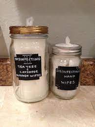 Natural Disinfecting Hand And Kitchen Wipes Homemade Cleaning Products Natural Cleaning Products Diy Natural Products