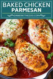 In a small bowl, mix parmesan and panko crumbs. Baked Chicken Parmesan Dinner At The Zoo