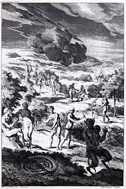 Engraving By Michael Burgesse After John Baptist Medina Illustration To Book 9 Of Paradise Lost By John Milton Date 1688 Surreal Art Illustration Art Art