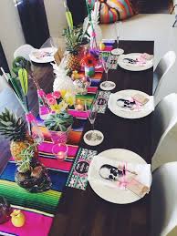 25 pcs rainbow party decorations include 8 tissue pom poms, 8. Pin By Cassandra Cortes On Celebration Mexican Party Theme Mexican Dinner Party Mexican Fiesta Party