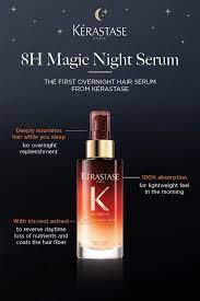 Delivers 8 hours of overnight hair nourishment. 8h Magic Night Serum For Hair Hair Serum Night Serum Overnight Hairstyles