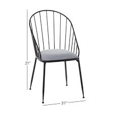 We did not find results for: Black Metal Dining Chair With Grey Cushion Seat 21 X 37 21 X 24 X 37 Overstock 32139801