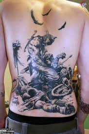 What S Black And White And Frazetta All Over Tattoos Body Art Art Tattoo