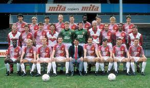 Score Draw - Graham Taylor's Aston Villa bounced back to the top flight at first opportunity back in 1987-88 after coming runners up to Millwall in the old Second Division. The squad