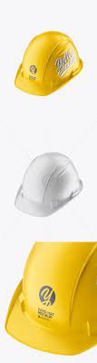Matte Hard Hat Mockup Half Side View Mockups Free Psd Templates
