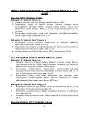 Blog sejarah stpm cikgu mohammadia: Soalan Stpm Sejarah Penggal 3 Pdf Soalan Stpm Sejarah Penggal 3 Ulangan Penggal 3 2013 U2013 2015 Soalan Stpm Penggal 3 2013 Bahagian A Sejarah Malaysia Course Hero