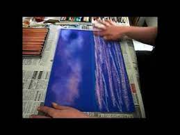 Hab dafür schon eine leinwand (50*70) gekauft, natürlich die kreide, haarspray zum fixieren und ein. Grundwissen Pastellmalerei Vom Verwischen Bis Zur Fixierung Teil 1 Pastel Painting Tutorial Youtube