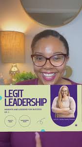 Legit Leadership is here!! I am so excited about this series🎉, Legit  Leadership is a personal and professional development series that focuses 