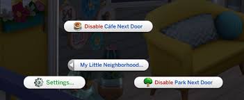 It just shoves them around. Littlemssam S Sims 4 Mods My Little Neighborhood We Don T Have Open