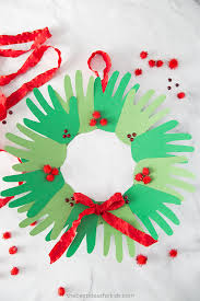 Try something new and do 24 random acts of christmas kindness as your. Handprint Wreath The Best Ideas For Kids