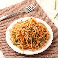 Veg Hakka Noodles Recipe Restaurant Style Noodles With Stir Fried Vegetables