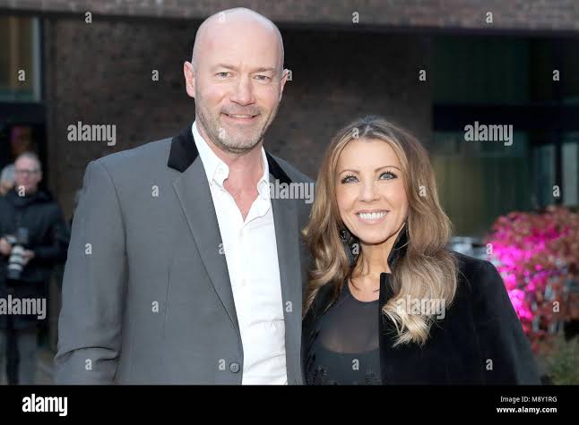 Alan shearer and wife hi-res stock photography and images - Alamy