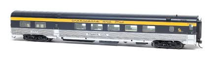 Walthers HO C&O Chessie Club car
