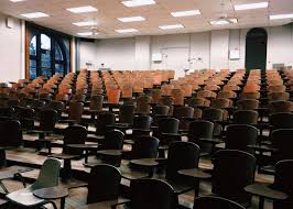 Audience Auditorium Chairs Classroom Education Empty Furniture Group Indoors Lecture Lights Ro Law School Computer Science Degree College Professor