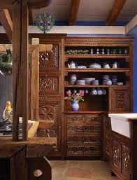 Carved Cabinet Custom Designed Cabinets Kitchen Cabinet Bathroom Vanity Cabinets Santa Barbara Ca Spanish Colonial Kitchen Spanish Furniture Spanish Decor