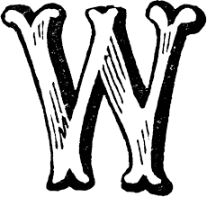 Abstract gradient linear monogram letter w logo icon design modern minimal style illustration. Decorative Letter W Clipart Etc