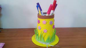 Creative Ideas How To Make A Hat Pencil Case For Kids Preschool Tu Pencil Case Crafts Pencil Topper Crafts Diy Pencil Case