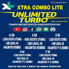 Xl menawarkan layanan terbaru paketan internet unlimited harian dengan biaya termurah yaitu hanya rp.2000. Inject Isi Ulang Xl Xtra Combo Lite Unlimited 30 Hari 24 Jam 4 5gb 8gb 15gb 25gb 37gb Shopee Indonesia