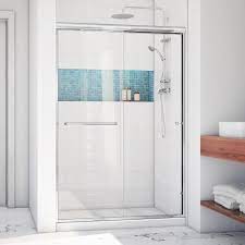 Maybe you would like to learn more about one of these? Arizona Shower Door Lite Euro Recessed 65 375 In H X 56 In To 60 In W Semi Frameless Sliding Polished Chrome Shower Door Clear Glass In The Shower Doors Department At Lowes Com