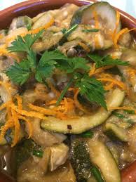 Salade Libanaise De Courgettes Et Aubergines Recette Salade Libanaise Cuisine Libanaise Recettes De Cuisine