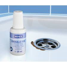 Ausbessern emaille & porzellan emaillierten flächen zb badewanne waschbecken fliesen weiss white. Wenko Emaille Fix Lack 20 Ml Kaufen Bei Obi