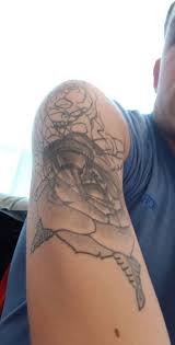 Very few people actually have courage for getting a cover up any person going through cover up tattoo phase would certainly understand the phrase properly. Man Left With Scribbles All Over In His Arm In Disastrous Tattoo Cover Up Job Mirror Online
