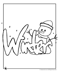 These spring coloring pages are sure to get the kids in the mood for warmer weather. Winter Coloring Pages Woo Jr Kids Activities Children S Publishing