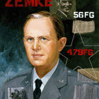 Artwork: "General Henry H. 'Hap' Arnold" Artist: Rita Guzzi