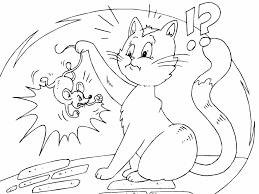 You can use our amazing online tool to color and edit the following rat coloring pages. Cat And Rat Coloring Page Coloring Pages 4 U