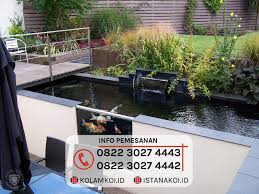 Kolam Ikan Koi Sederhana Design Minimalis Di Sidoarjo Istana Koi