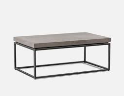 Kaia Coffee Table With Grey Concrete Top Grey Coffee Table Concrete Coffee Table Furniture