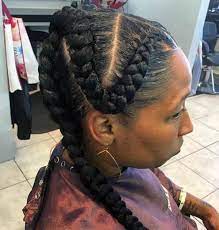 The coolest way to enter the world of ghana braids is with these thick cornrows! 4 Big Braids Hairstyles Easy Braid Haristyles