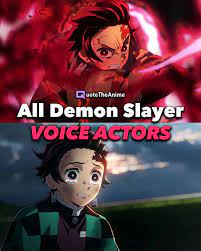 All 67 Demon Slayer Voice Actors Official Qta