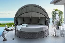 Outdoor Sonneninsel Playa Living M 165cm Grau Inkl Kissen Und Drehbarer Sitzflache Riess Ambiente De Lounge Mobel Balkon Lounge Mobel Moderne Gartenmobel