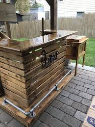 Furniture Guide For Minecraft Furniture Bar En Bois De Palettes Bar En Bois Et Bar Fait Maison