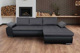 Die exzellente detailverarbeitung und die komfortable federkernpolsterung sprechen für sich! Sofa L Form Nolti P Rechts Mit Schlaffunktion Anthrazit Sofas Zum Halben Preis